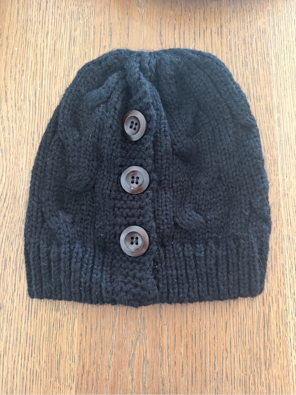 Black beanie